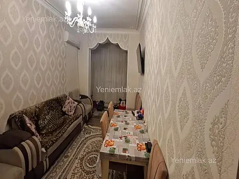 Satılır 2 otaqlı köhnə tikili 55 m² — Bakı, Nizami 2 otaq 55.00 m²
