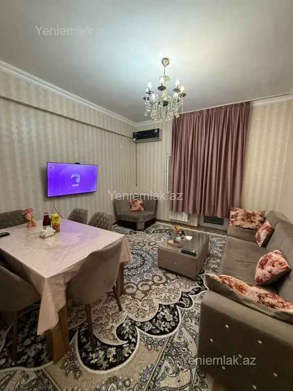 Satılır 2 otaqlı yeni tikili 59 m²