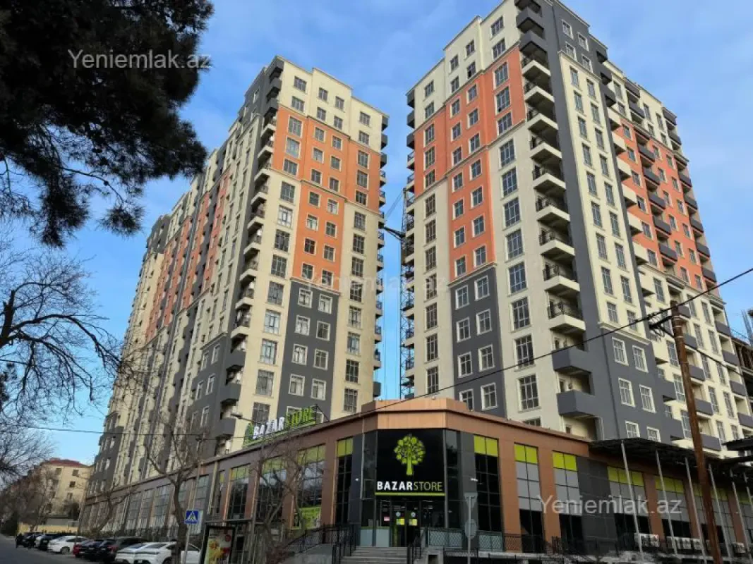 Satılır 2 otaqlı yeni tikili 52 m²