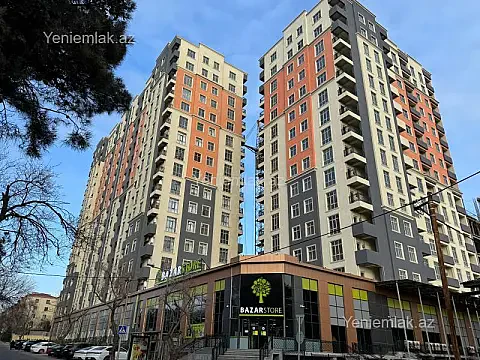 Satılır 2 otaqlı yeni tikili 52 m² — Bakı, Nizami 2 otaq 52.00 m²