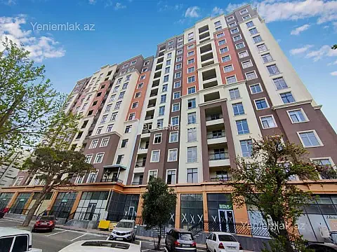 Satılır 1 otaqlı yeni tikili 52 m² — Bakı, Nizami 1 otaq 52.00 m²