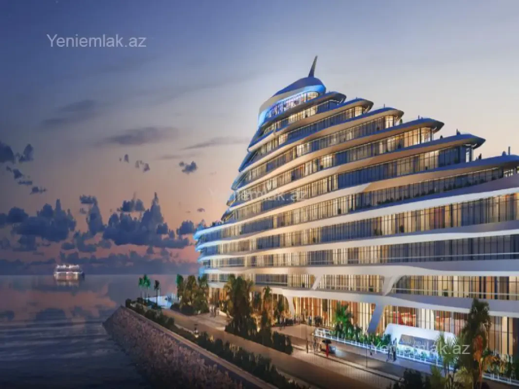 Satılır 1 otaqlı yeni tikili 60.5 m²