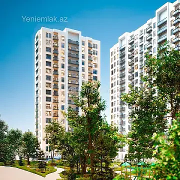 Satılır 2 otaqlı yeni tikili 48 m² — Bakı, Binəqədi 2 otaq 48.00 m²