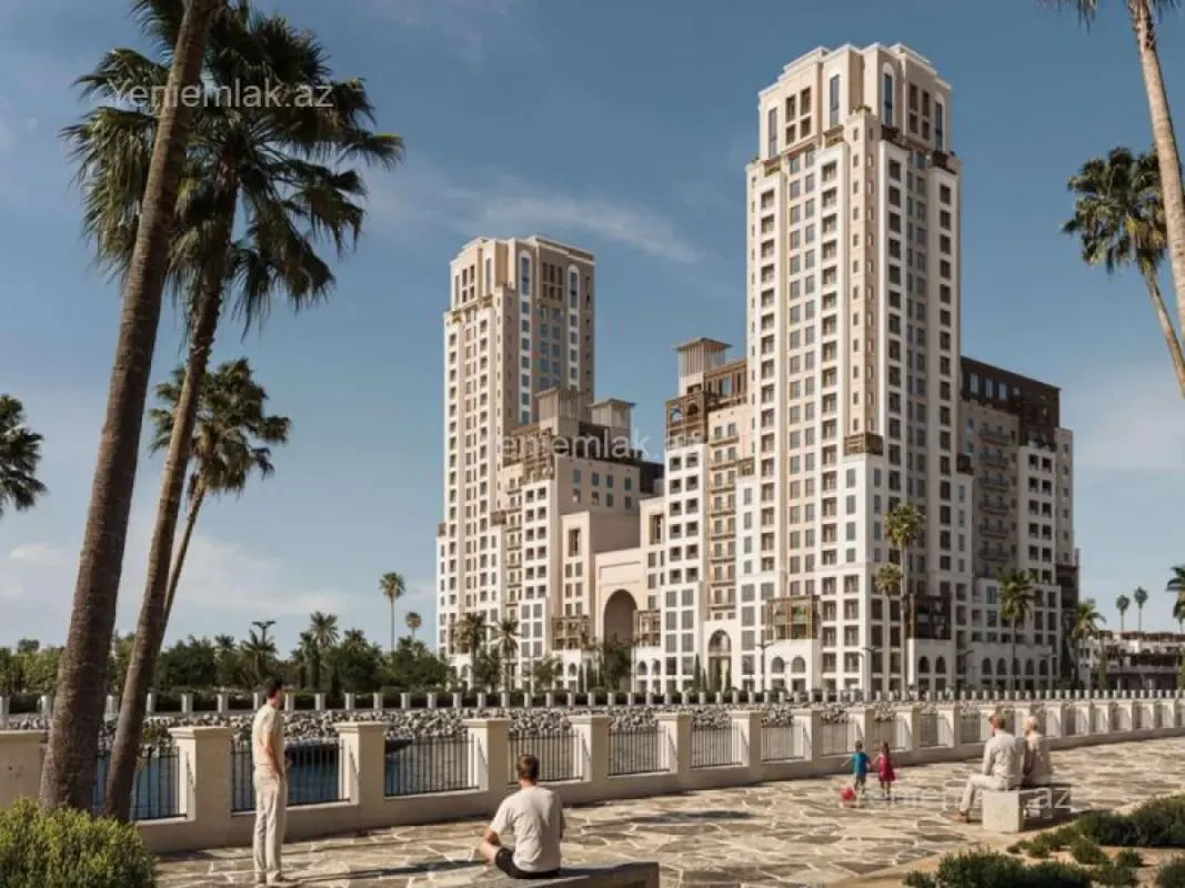 Satılır 1 otaqlı yeni tikili 63.76 m²