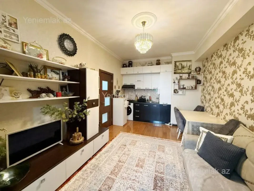 Satılır 2 otaqlı yeni tikili 45 m²