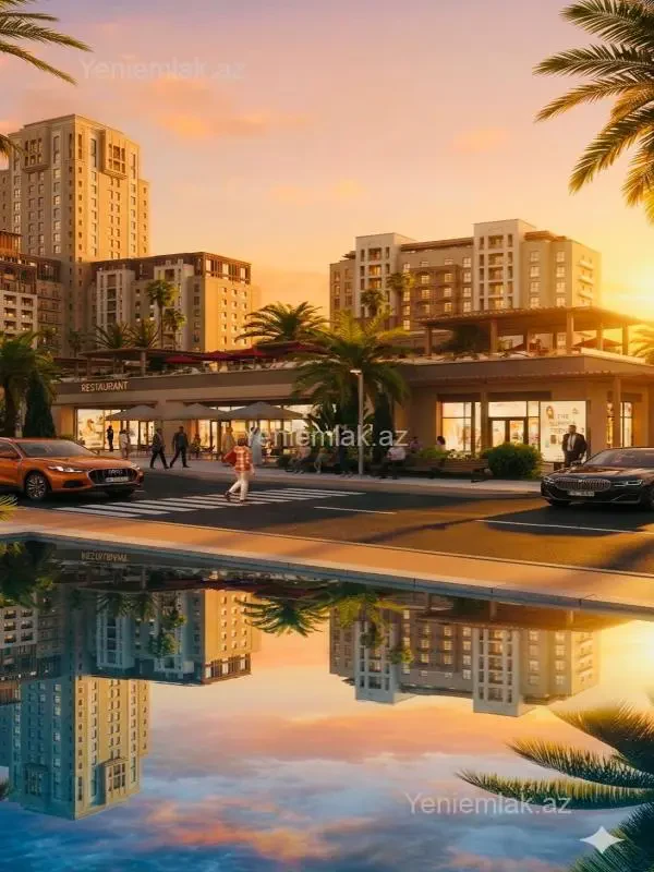 Satılır 1 otaqlı yeni tikili 50.87 m²