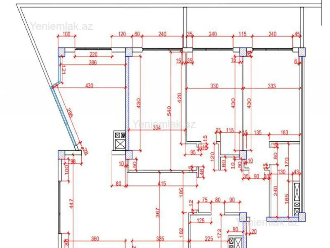 Satılır 4 otaqlı yeni tikili 167 m²