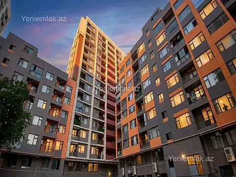 Satılır 2 otaqlı yeni tikili 55 m² — Bakı, Nərimanov 2 otaq 55.00 m²