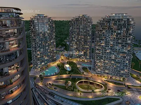 Satılır 1 otaqlı yeni tikili 31.84 m² — Bakı, Sabunçu 1 otaq 31.84 m²