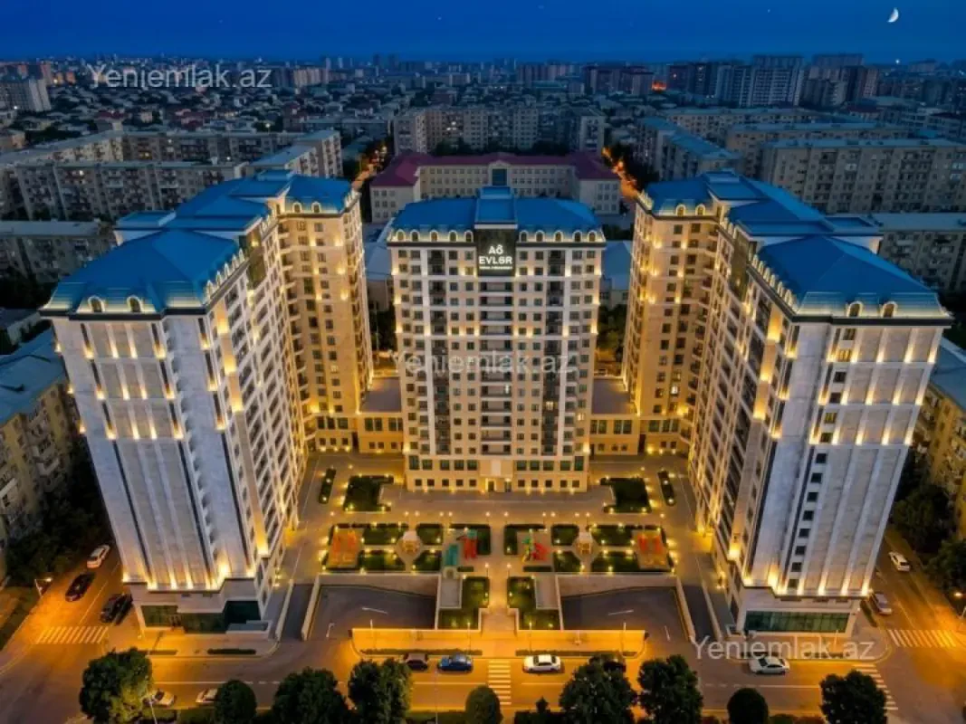 Satılır 3 otaqlı yeni tikili 143.7 m²