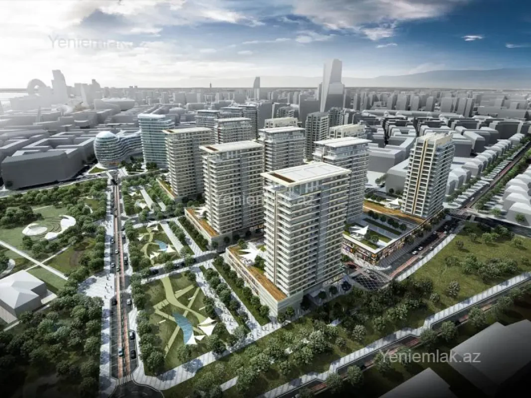 Satılır 3 otaqlı yeni tikili 195 m²