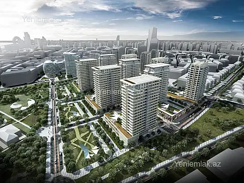 Satılır 3 otaqlı yeni tikili 195 m² — Bakı, Xətai 3 otaq 195.00 m²