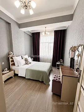 Satılır 3 otaqlı yeni tikili 90 m² — Bakı, Nizami 3 otaq 90.00 m²
