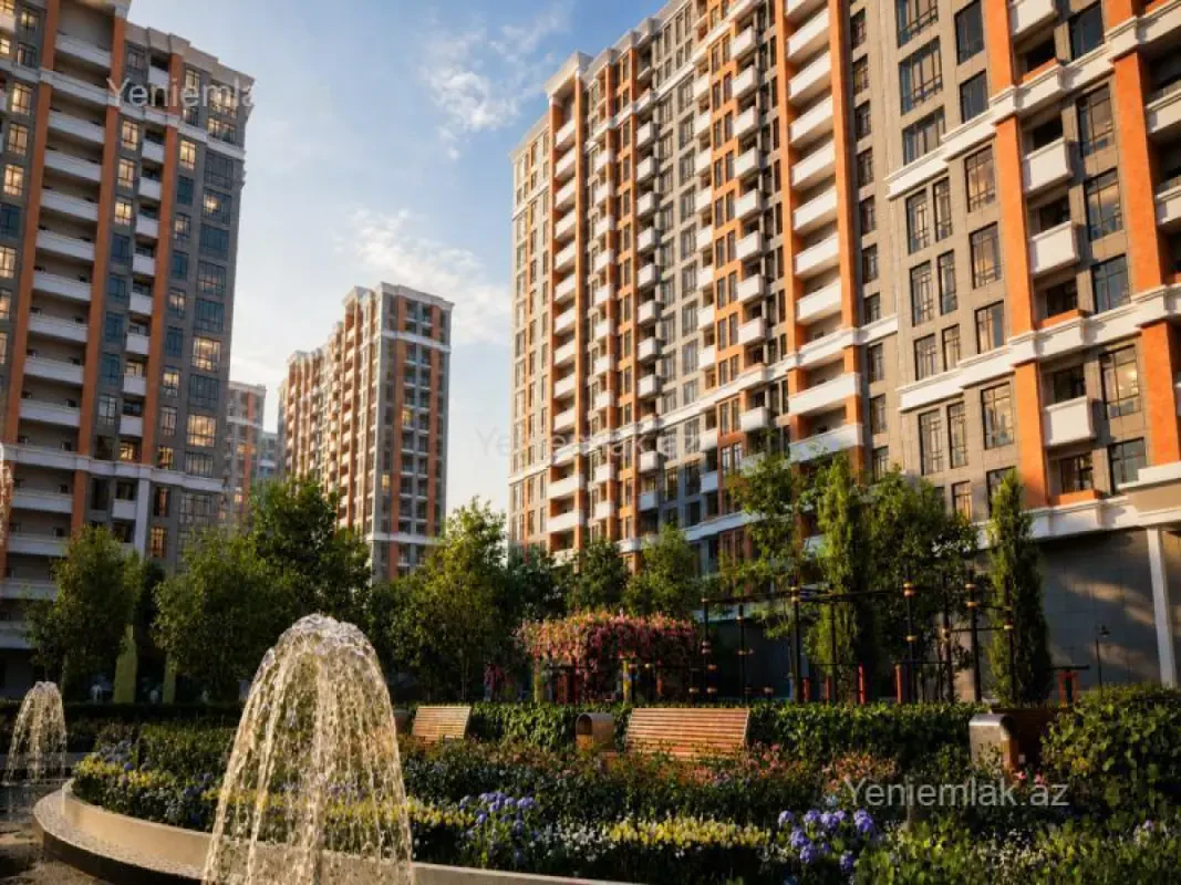 Satılır 2 otaqlı yeni tikili 50 m²