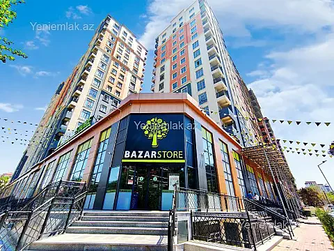 Satılır 1 otaqlı yeni tikili 51.4 m² — Bakı, Nizami 1 otaq 51.40 m²