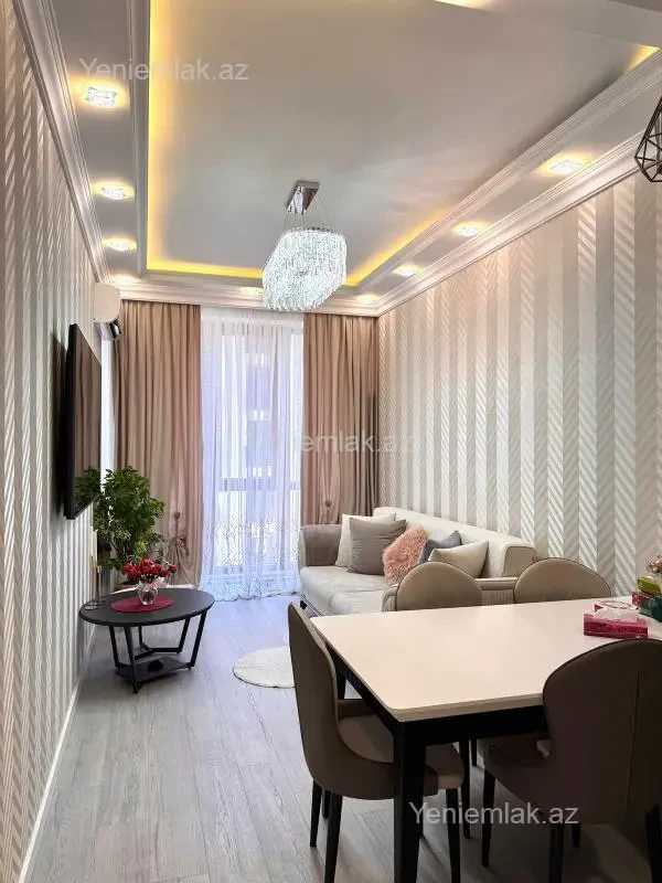 Satılır 2 otaqlı yeni tikili 50 m²