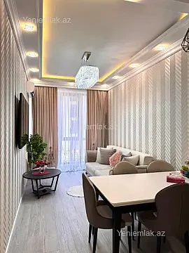 Satılır 2 otaqlı yeni tikili 50 m² — Bakı, Nəsimi 2 otaq 50.00 m²