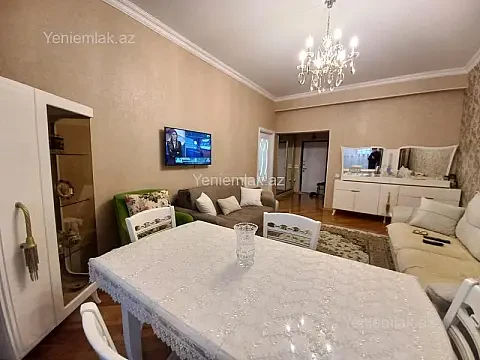 Satılır 1 otaqlı yeni tikili 51 m² — Bakı, Nizami 1 otaq 51.00 m²
