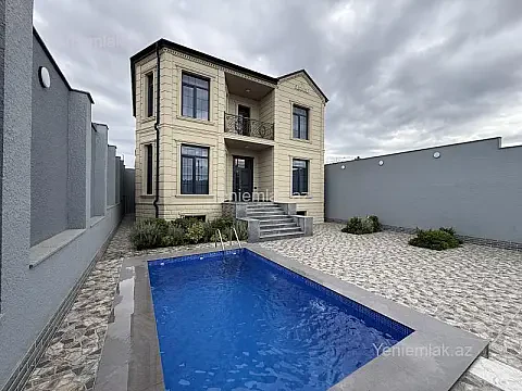 Satılır 4 otaqlı həyət evi 187 m² — Abşeron, Novxanı 4 otaq 187.00 m²
