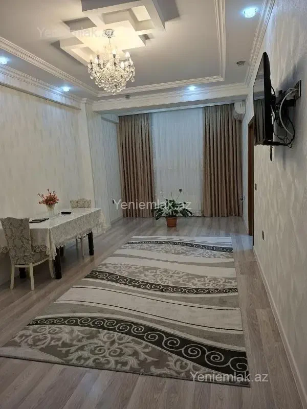 Satılır 2 otaqlı yeni tikili 60 m²