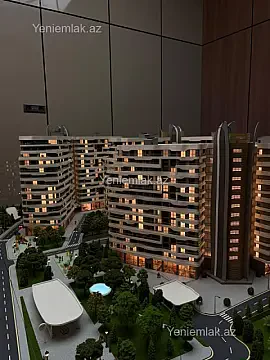 Satılır 2 otaqlı yeni tikili 53.1 m² — Bakı, Sabunçu 2 otaq 53.10 m²