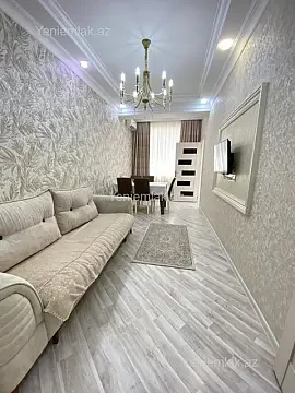 Satılır 2 otaqlı yeni tikili 47 m² — Xırdalan 2 otaq 47.00 m²