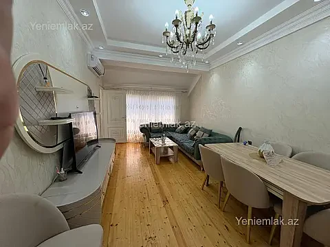 Satılır 2 otaqlı yeni tikili 55 m² — Bakı, Nizami 2 otaq 55.00 m²