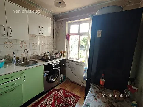 Satılır 2 otaqlı köhnə tikili 46 m² — Sumqayıt, 8-ci mikrorayon 2 otaq 46.00 m²
