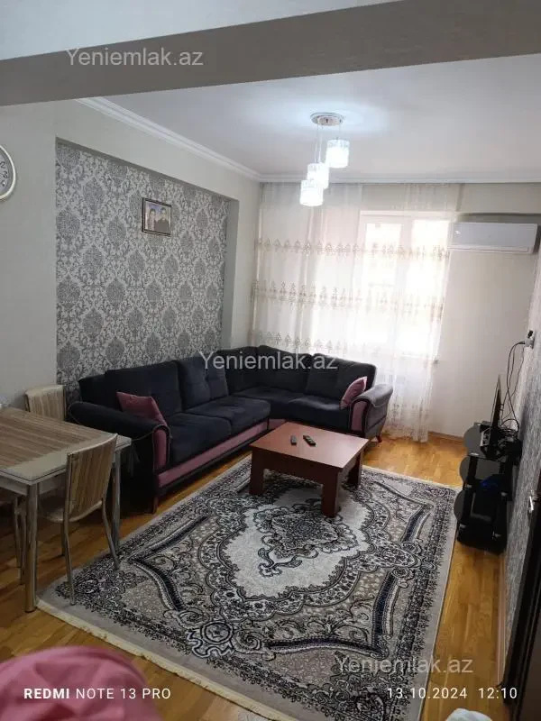 Satılır 2 otaqlı yeni tikili 48.5 m²