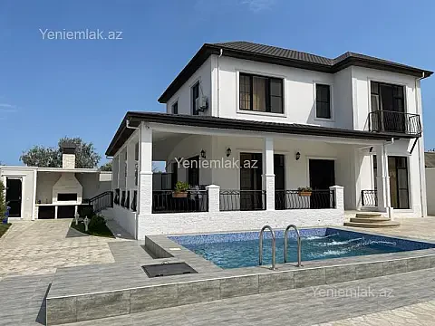 Satılır 5 otaqlı həyət evi 270 m² — Abşeron, Novxanı 5 otaq 270.00 m²