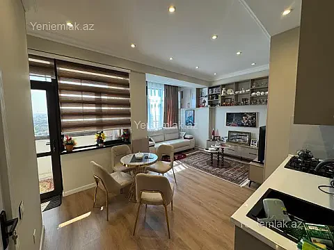Satılır 1 otaqlı yeni tikili 34 m² — Bakı, Nizami 1 otaq 34.00 m²