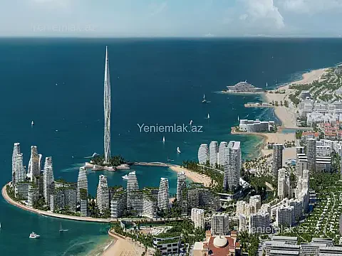 Satılır 1 otaqlı yeni tikili 114.3 m² — Bakı, Sabunçu 1 otaq 114.30 m²