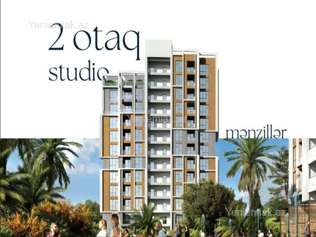Satılır 2 otaqlı yeni tikili 66.8 m²