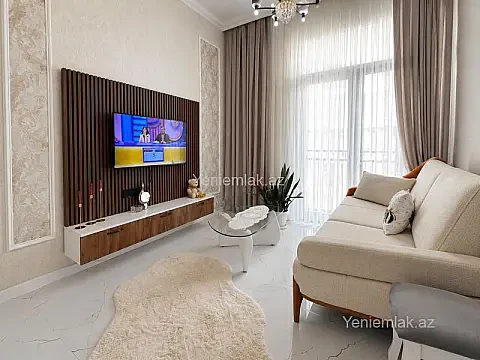 Satılır 2 otaqlı yeni tikili 65 m² — Bakı, Nəsimi 2 otaq 65.00 m²