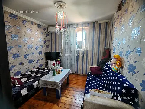 Satılır 2 otaqlı köhnə tikili 32 m² — Sumqayıt, 3-cü mikrorayon 2 otaq 32.00 m²