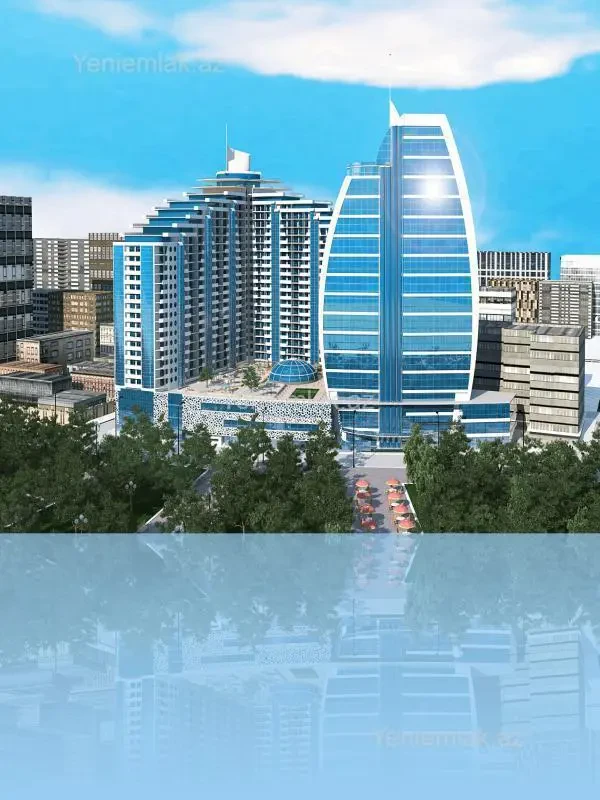 Satılır 3 otaqlı yeni tikili 191 m²