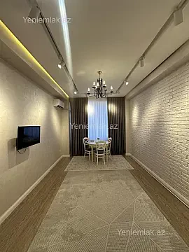 Satılır 2 otaqlı yeni tikili 45 m² — Xırdalan 2 otaq 45.00 m²
