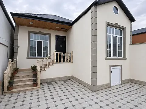 Satılır 3 otaqlı həyət evi 70 m² — Abşeron, Masazır 3 otaq 70.00 m²