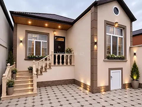 Satılır 3 otaqlı həyət evi 70 m² — Abşeron, Masazır 3 otaq 70.00 m²