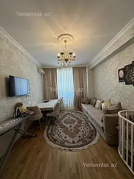 Satılır 2 otaqlı yeni tikili 64 m² — Xırdalan 2 otaq 64.00 m²