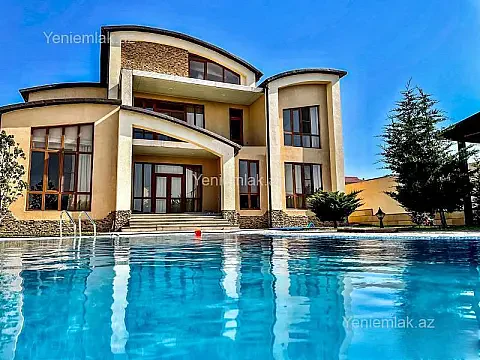 Satılır 5 otaqlı həyət evi 450 m² — Abşeron, Novxanı 5 otaq 450.00 m²