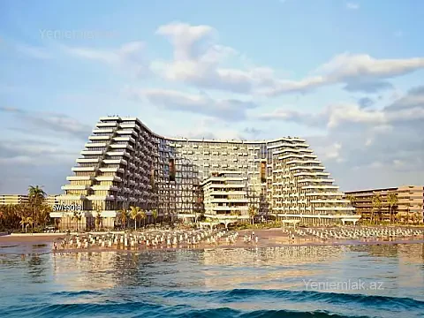 Satılır 1 otaqlı yeni tikili 76.7 m² — Bakı, Sabunçu 1 otaq 76.70 m²