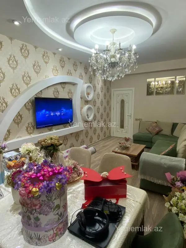 Satılır 2 otaqlı yeni tikili 74.7 m²