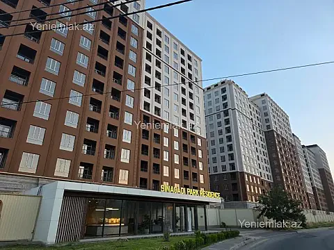 Satılır 1 otaqlı yeni tikili 52.35 m² — Bakı, Binəqədi 1 otaq 52.35 m²