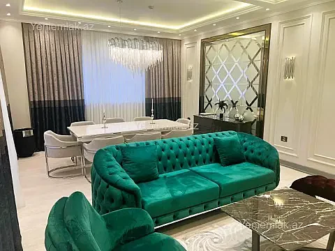 Satılır 3 otaqlı yeni tikili 190 m² — Bakı, Xətai 3 otaq 190.00 m²