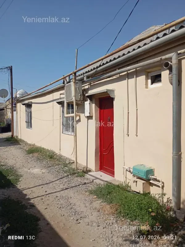 Satılır 3 otaqlı həyət evi 50 m²