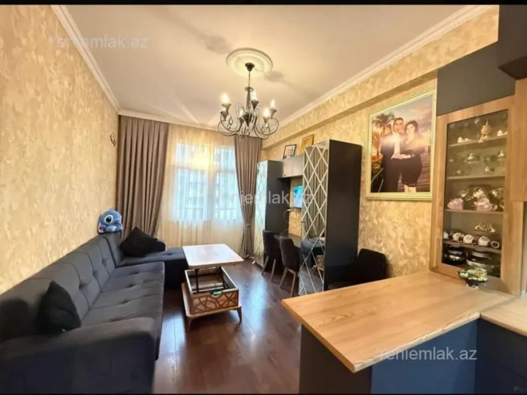 Satılır 2 otaqlı yeni tikili 45 m²