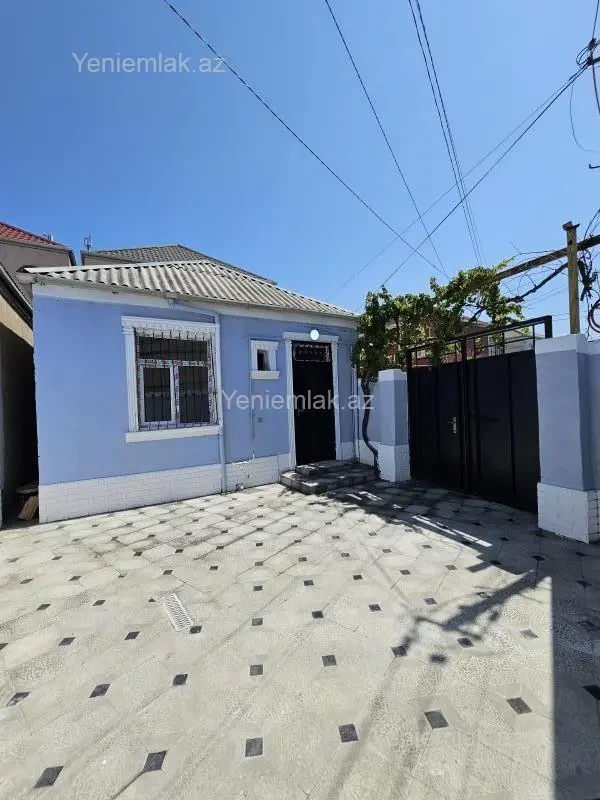 Satılır 2 otaqlı həyət evi 45 m²