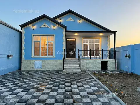 Satılır 3 otaqlı həyət evi 70 m² — Abşeron, Masazır 3 otaq 70.00 m²
