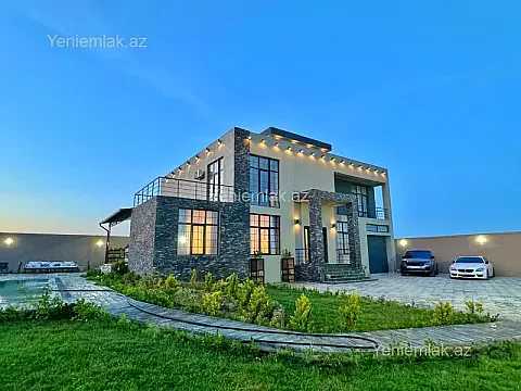 Satılır 7 otaqlı həyət evi 607 m² — Bakı, Xəzər 7 otaq 607.00 m²